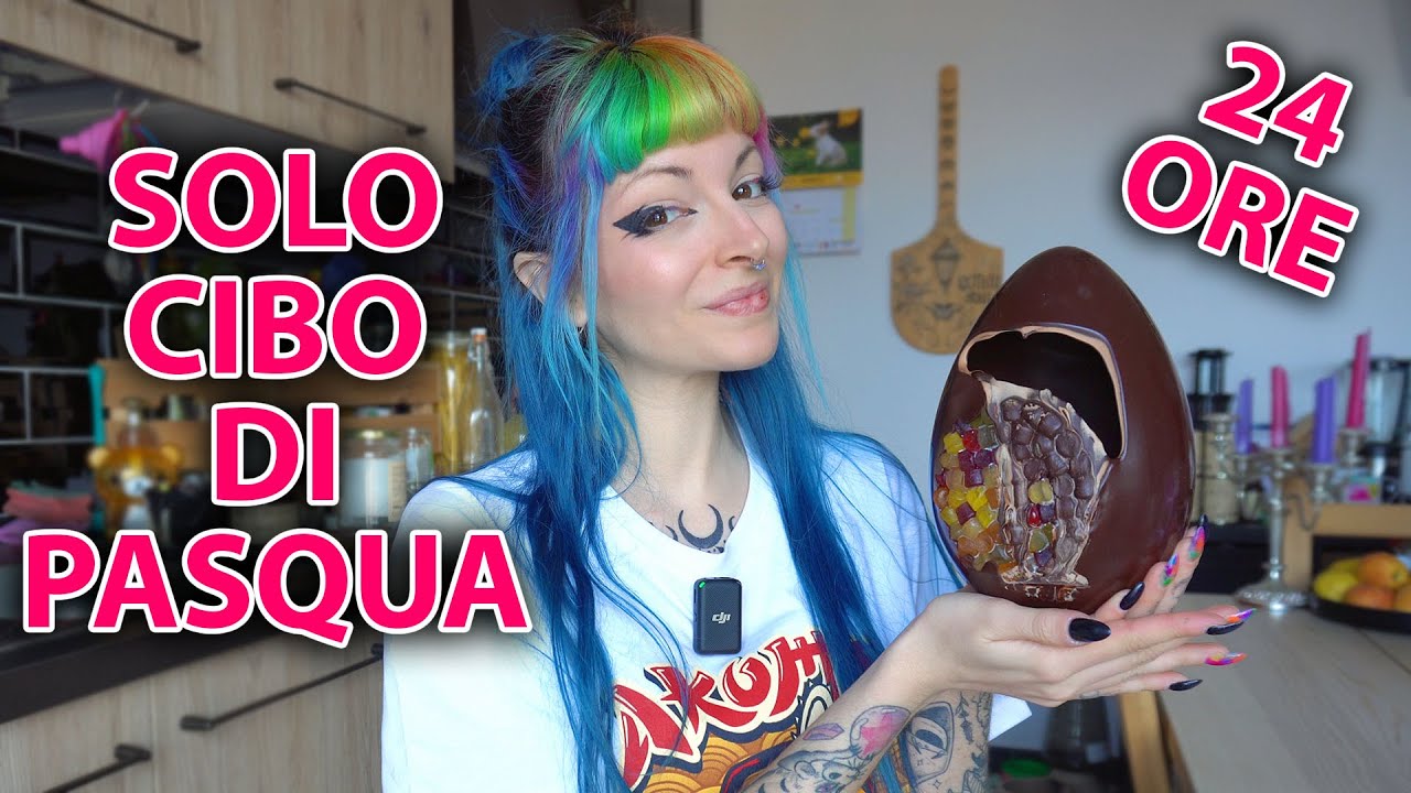 MANGIO SOLO CIBO DI PASQUA PER 24ORE!!