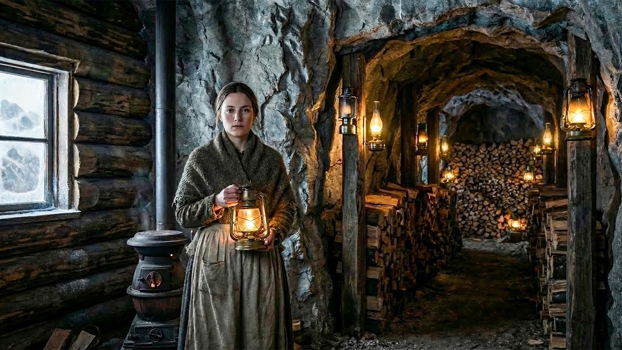 Her Cabin Had No Woodpile in February — Until They Found the 40 Cords Stored Inside a Cave