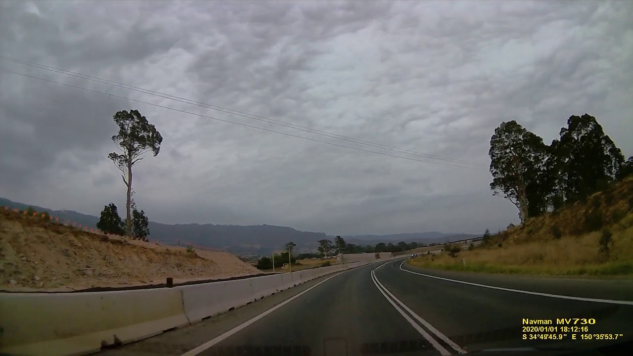 Realtime Driving Nowra to Heathcote