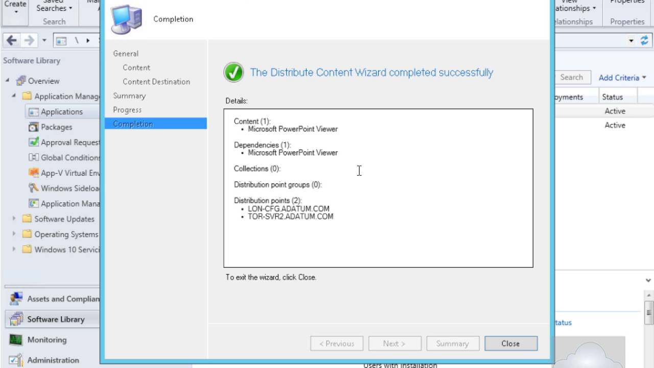 20696 Demo24 Configuring Content Prestaging
