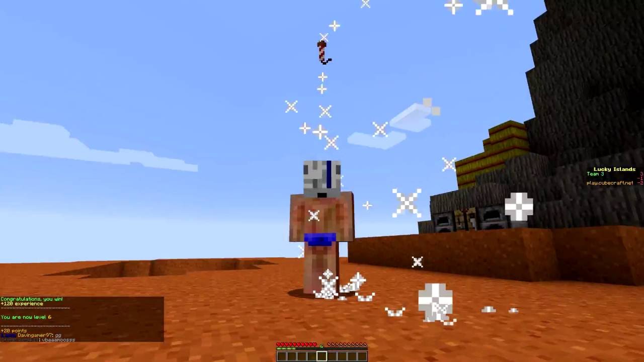 CORRE VEGETTA CORRE!!! (Lucky Islands Minecraft)