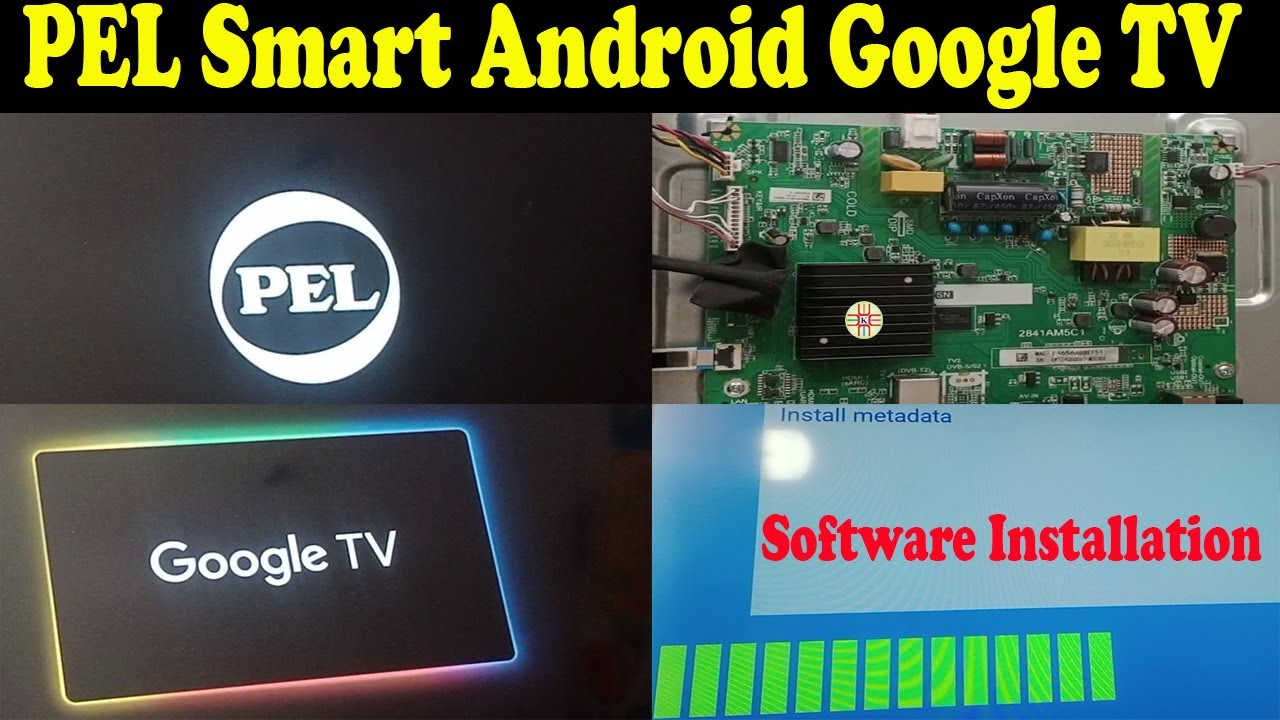 PEL 40-INCH Smart Android Google TV Software Recovery Method by USB Upgrade