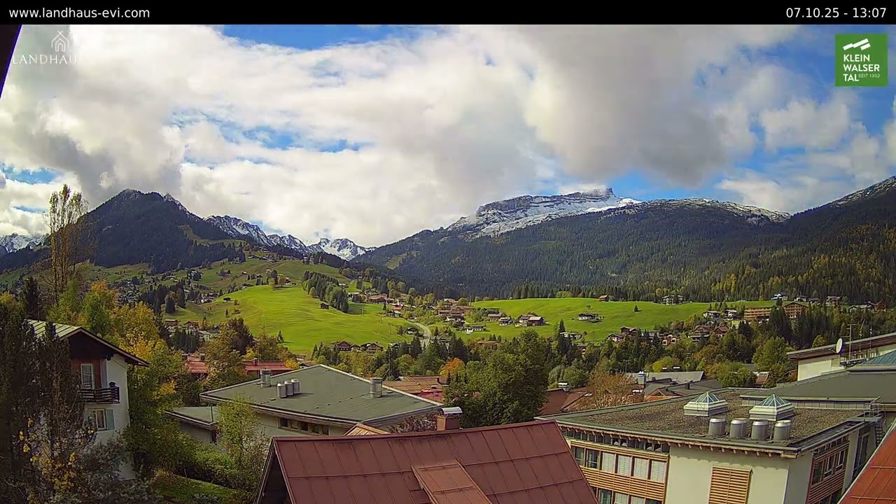 07.10.25 - Blick auf den Ifen - Landhaus Evi, Riezlern/Kleinwalsertal