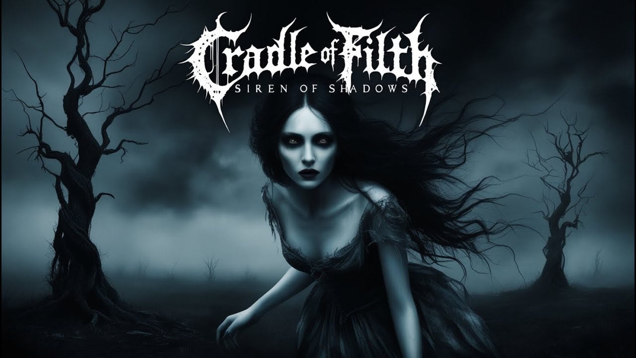 Siren of Shadows [Ai Symphonic Metal, Gothic Metal, Black Metal] (Cradle of Filth style)