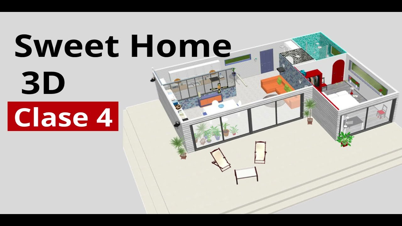 Clase 4: Dale vida a tu diseño: Paredes, atributos  con texturas y colores |Sweet Home 3D