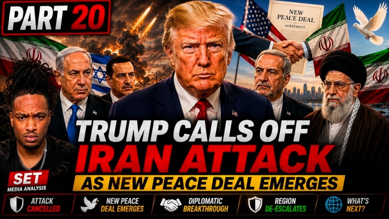 Trump Calls Off Iran Attack As New Peace Deal Emerges 📱