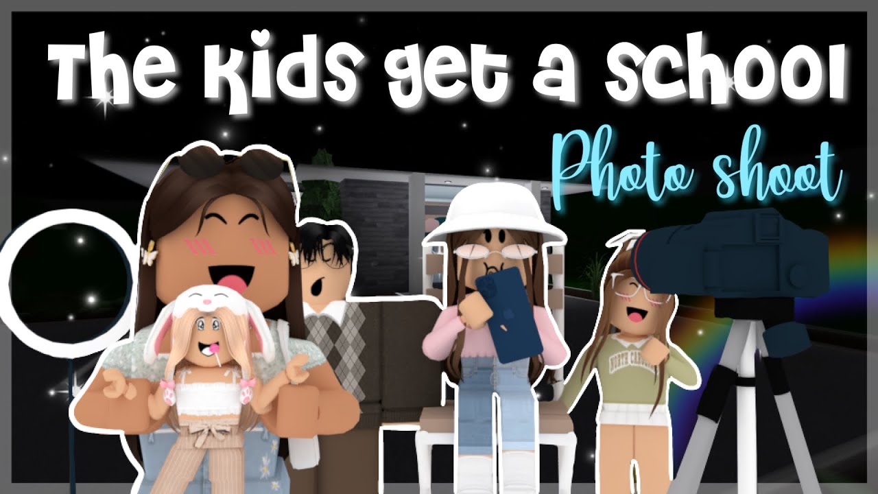 THE KIDS GET THEIR SCHOOL PHOTOS!!|Bloxburg Roblox Family Roleplay|w/voice
