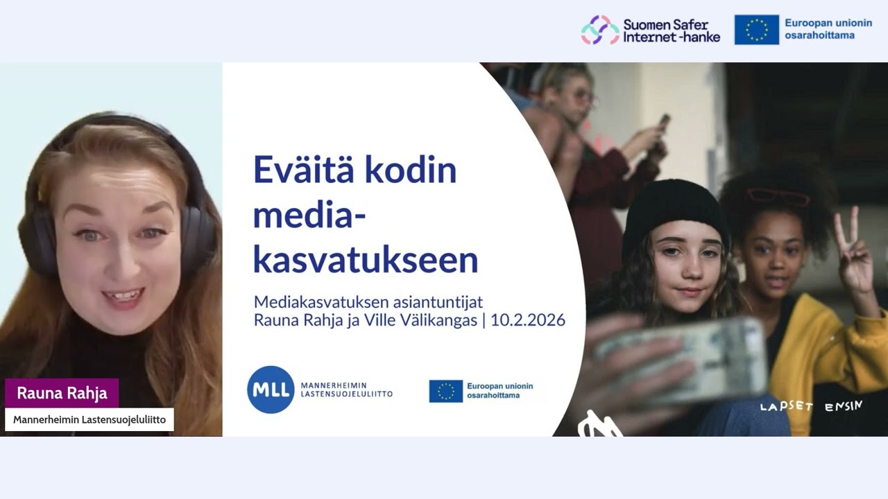 Neljäsluokkalaisten kokemuksia perheiden media-arjesta  ja eväitä kotien mediakasvatukseen