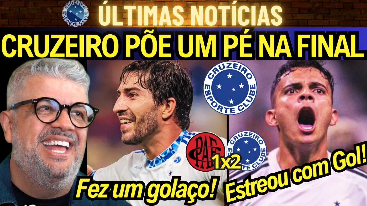 🦊IMPRENSA ESPORTIVA RASGA ELOGIOS AO CRUZEIRO! TÁ COM UM PÉ NA FINAL! POUSO ALEGRE 1 X 2 CRUZEIRO.