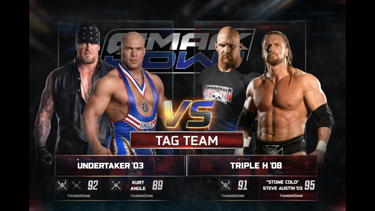 Can Kurt Angle & Undertaker Defeat Stone Cold & Triple H?