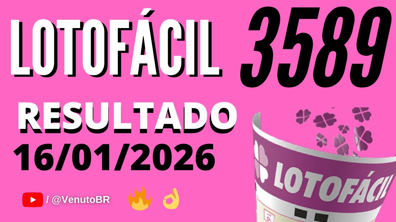 🍀 RESULTADO LOTOF&Aacute;CIL 3589