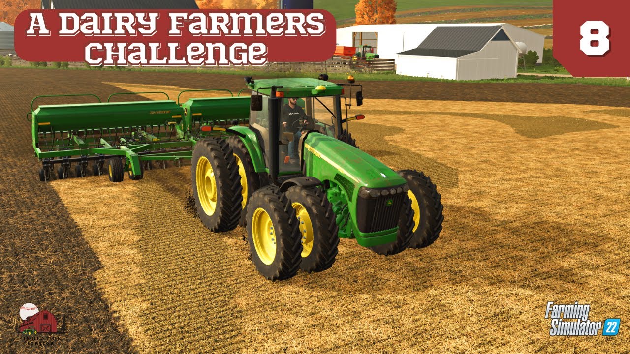 The Rain Wont Slow Us Down - A Dairy Farmers Challenge - Ep. 8 - Ashton Corners - Time-Lapse