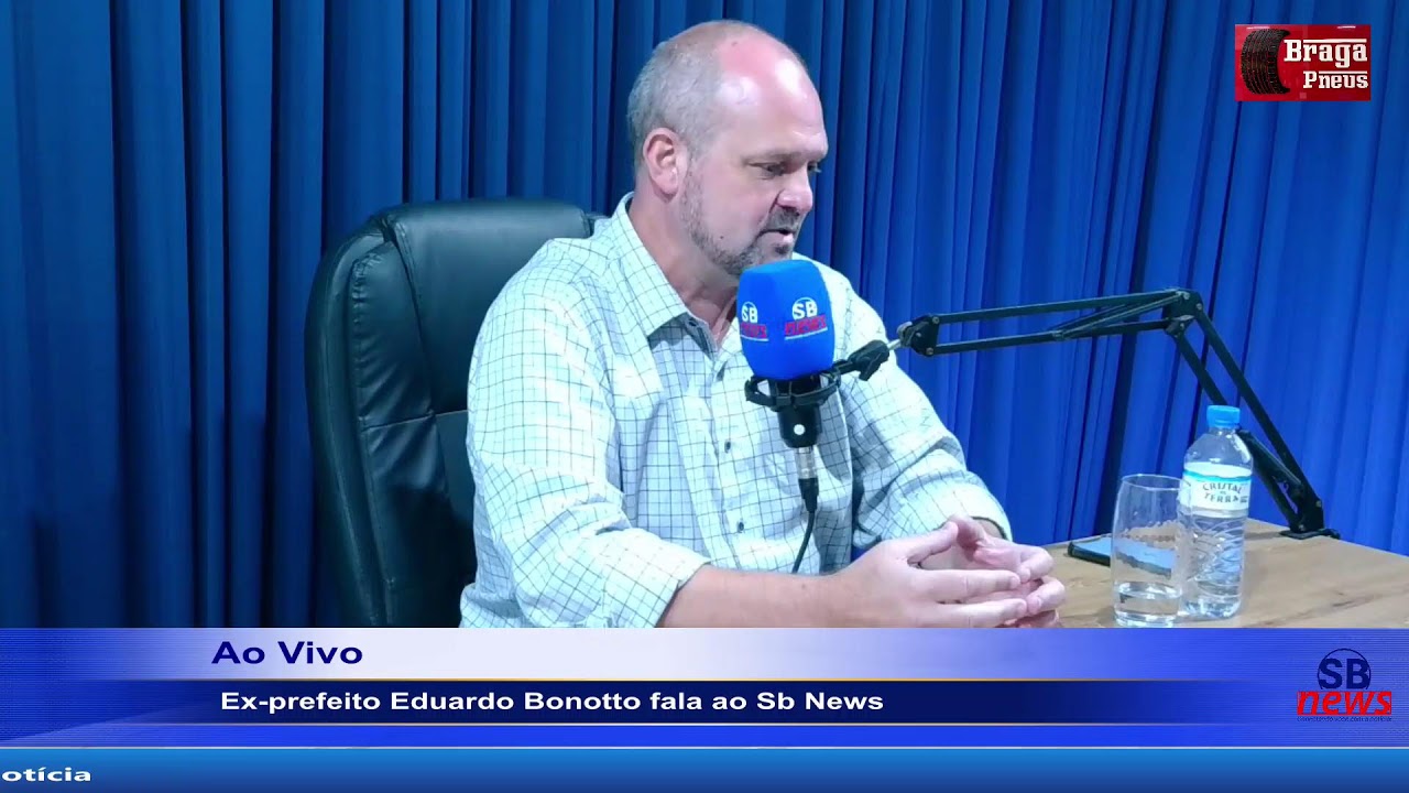 Ao Vivo: Ex-prefeito Eduardo Bonotto fala ao Sb News