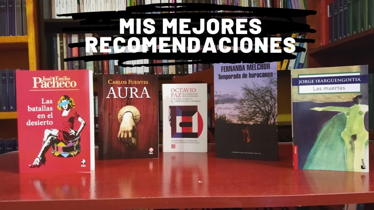 5 libros (breves) de autores mexicanos