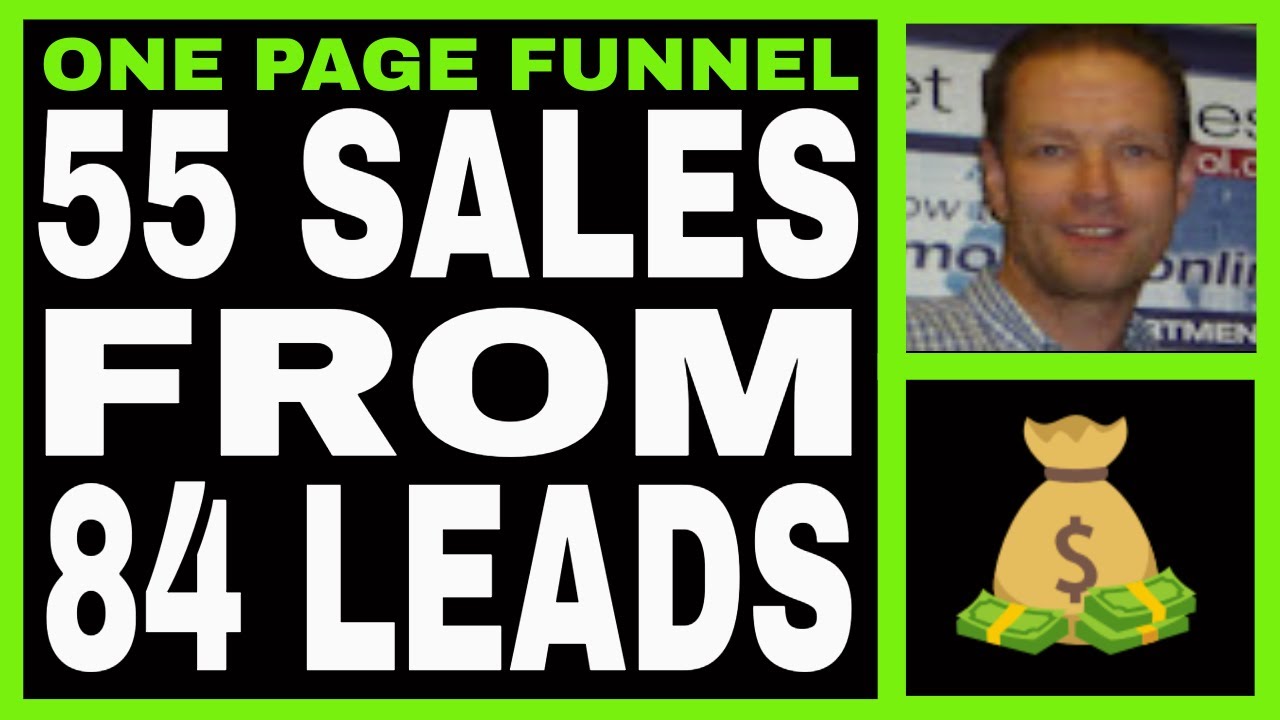 One Page Funnel Review - 55 Commissions From 84 Leads - No Monthly Membership Costs