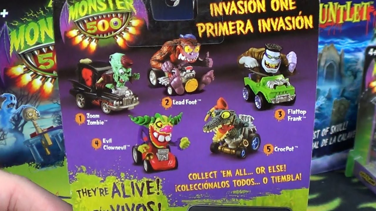 Monster 500! Monster Cars at Toys R US USA