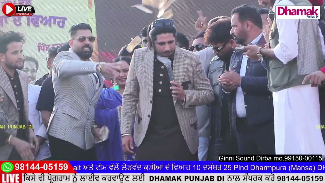 ਨੰਗੇ ਜੋੜ ਵਰਗਾ ਜੱਟ ਮਚਾਦੁ ਤਾਰਾਂ ਨੂੰ Korala Maan R Nait Deepak Dhillon Dharampura (Mansa) LIVE SHOW 