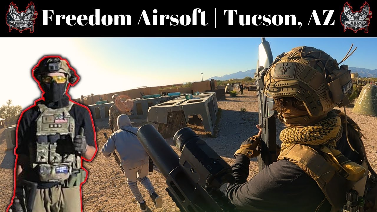 Freedom Airsoft | Escalation Gameplay | Tucson, Arizona