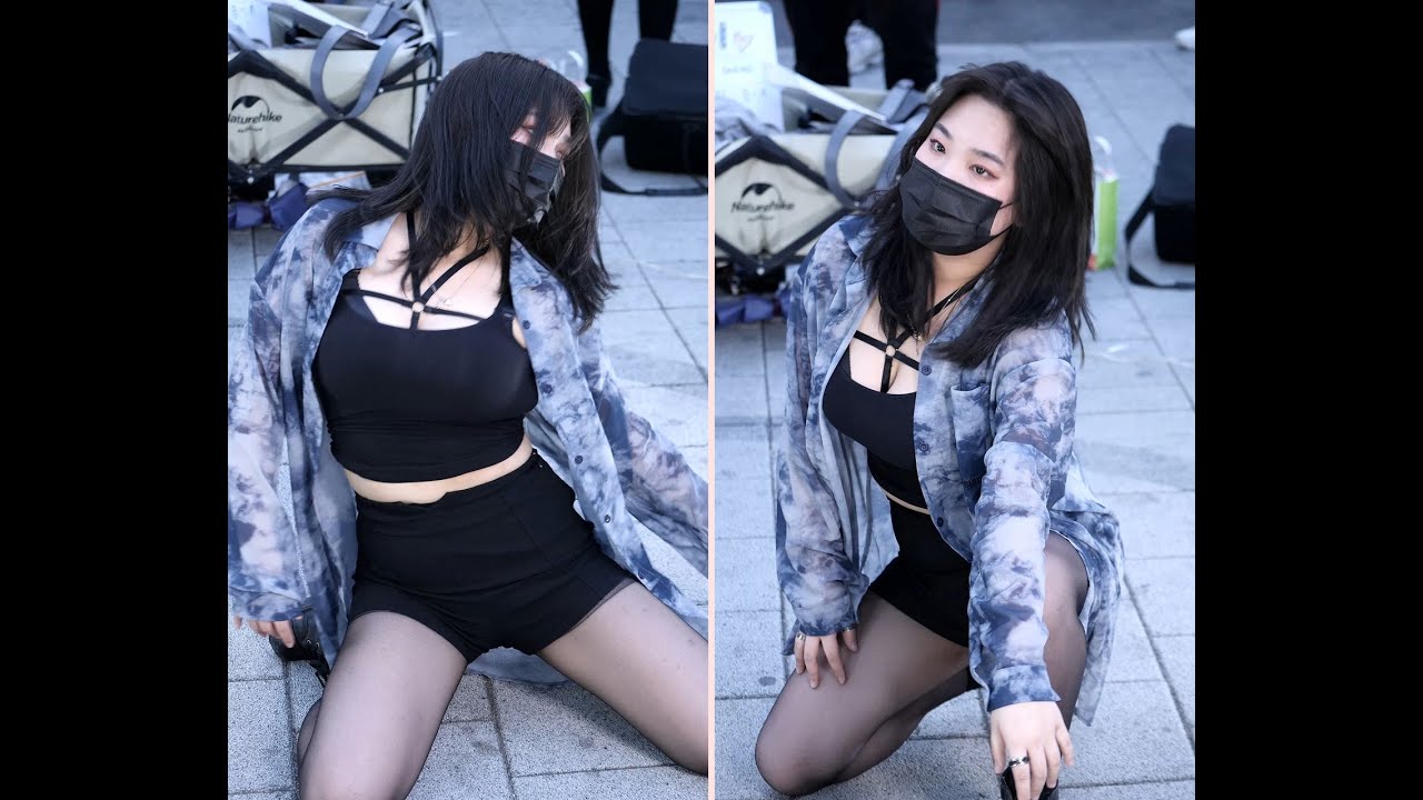 댄스팀 헤이미쉬(HEIMISH) 서여정 220410 홍대 버스킹 공연 직캠fancam
