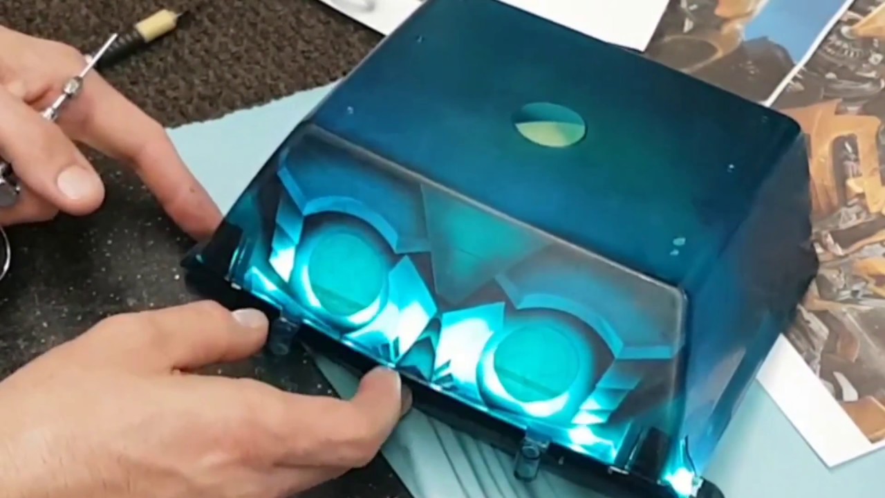 RC Airbrushing Tutorial (Part2/3) Methodology & Application of Water Based Paint.