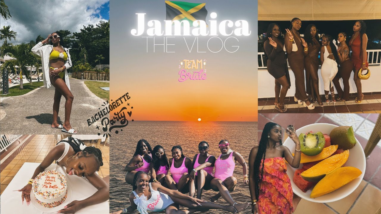 Jamaica Vlog| Bachelorette party| Travel vlog| Girls Trip| Mocha Fest| Ricks Cafe| Negril Jamaica