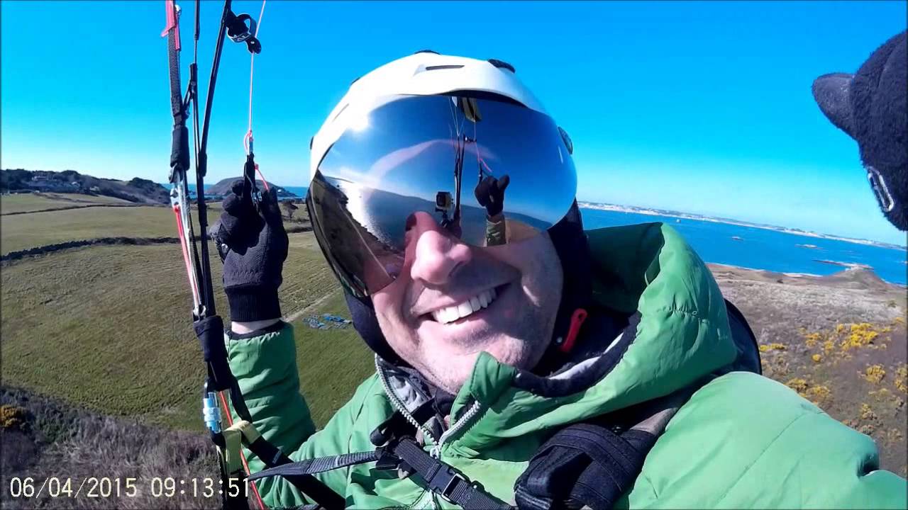 Skywalk Tequila 4 goes to Herm Island.