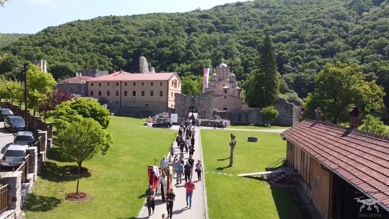 Vaskršnja litija - Manastitr Ravanica - Senje 2024. godine