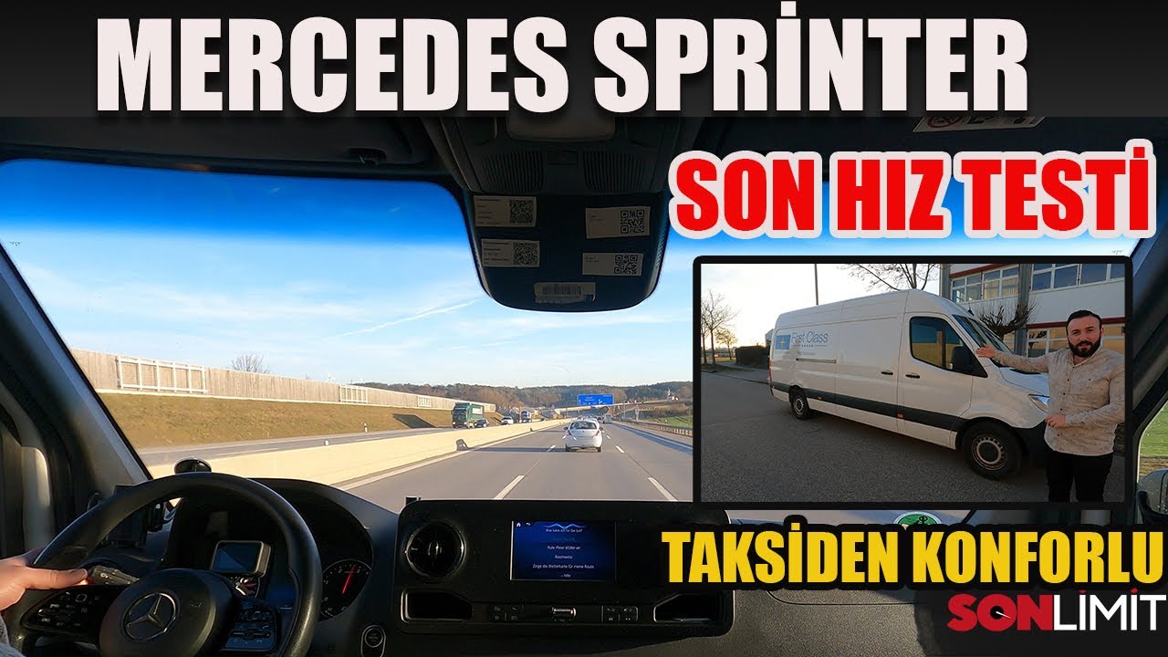 Mercedes Sprinter Test Sürüşü | Otomobilden Hızlı Ticarı