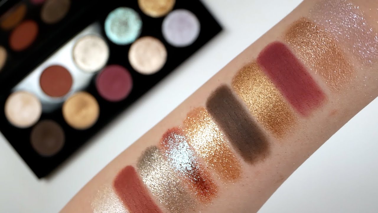 Pat McGrath Labs Moonlit Seduction Palette Live Swatches