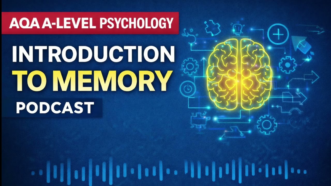AQA A-Level Psychology: Introduction to Memory | Easy Listening Revision Podcast