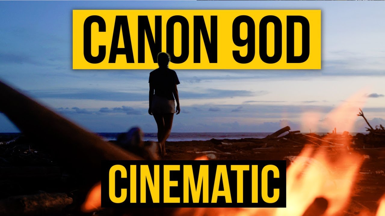 CANON 90D Cinematic | Video Test & BEST Settings (4k)