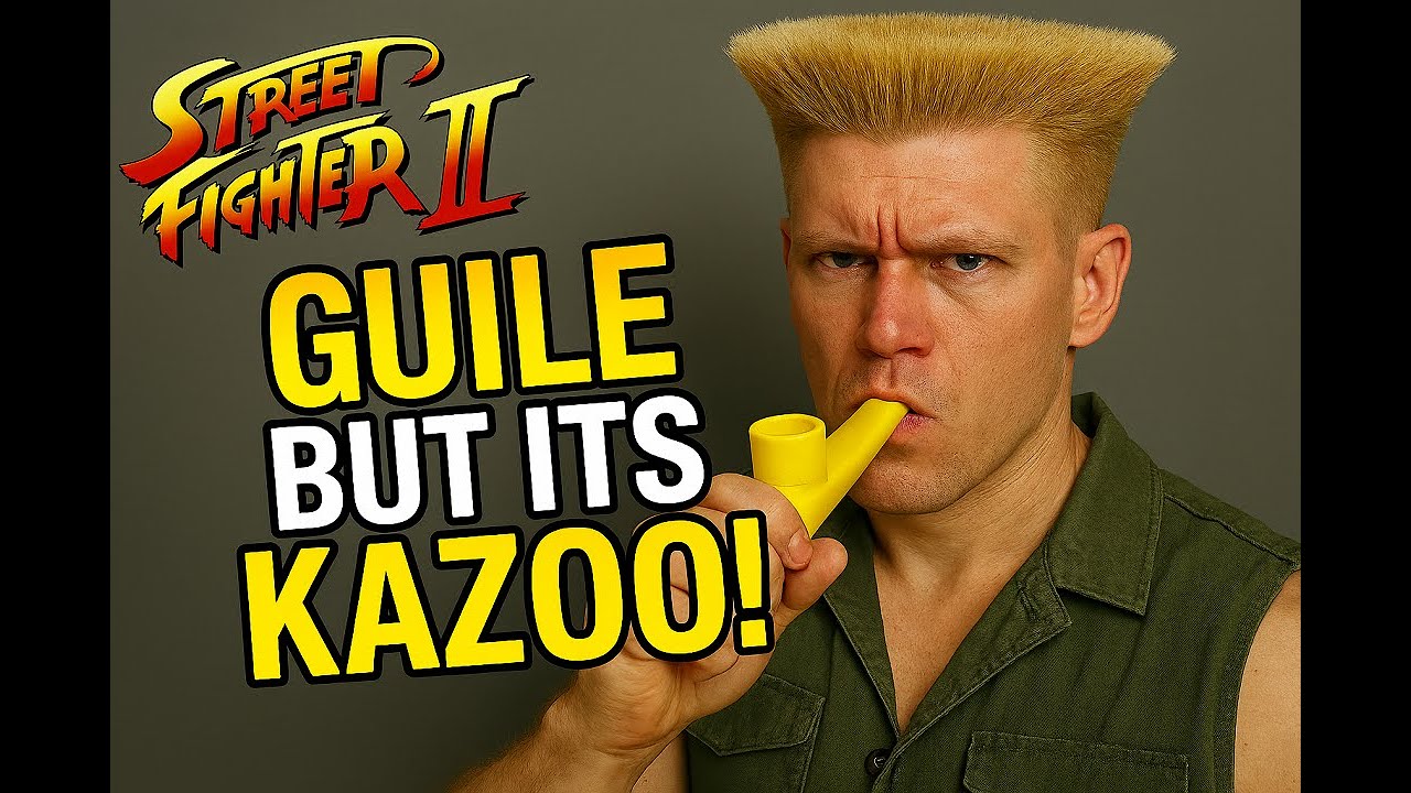Street Figher 2 Guile theme - Kazoo edition