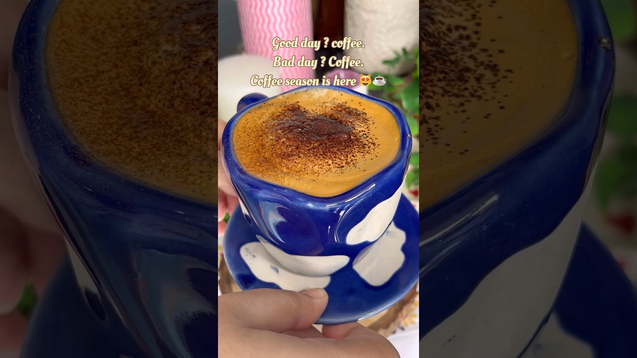 This isn&rsquo;t just coffee- it&rsquo;s a hug in a mug ☕️😍#coffee #coffeelover #coffeetime #asmrcoffee