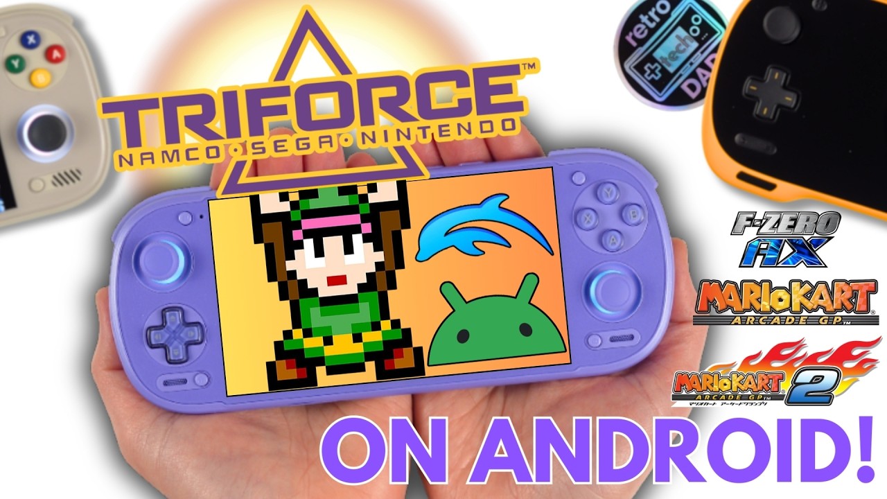 🙌TRIFORCE with Dolphin on ANDROID! // Setup Guide, Settings, & Gameplay!