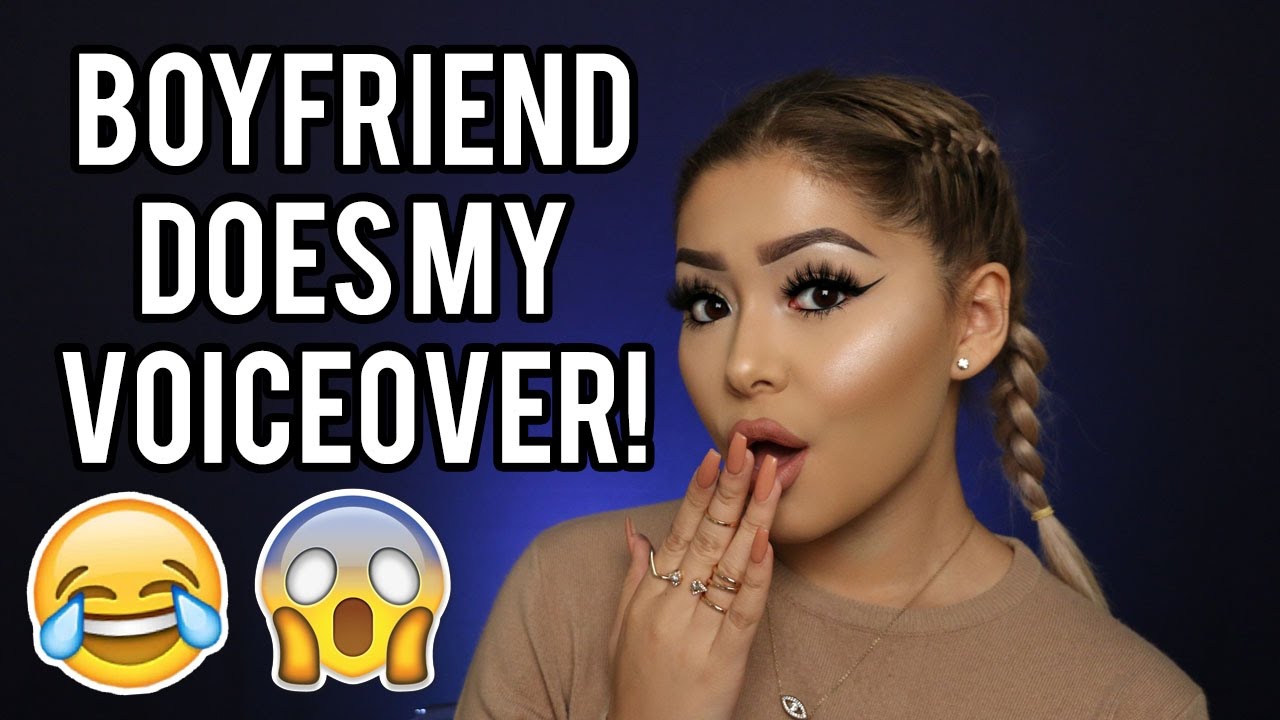Boyfriend Does My Voiceover FUNNY AF! | Daisy Marquez