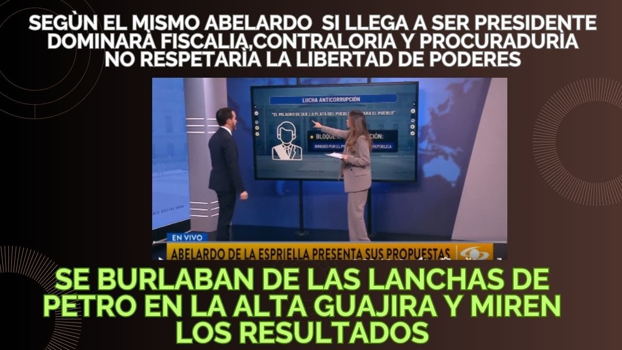 SE BURLABAN DE LAS LANCHAS DE PETRO EN LA ALTA GUAJIRA Y MIRENLOS RESULTADOS