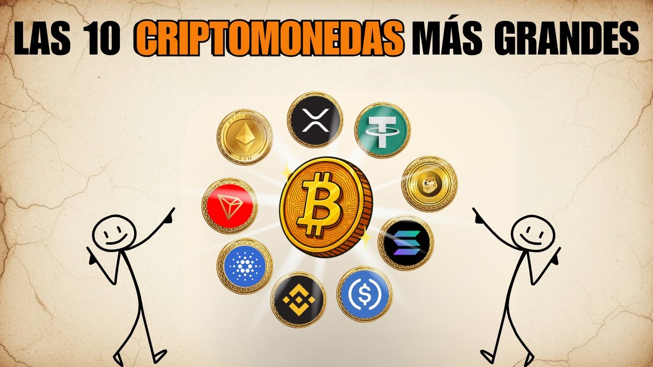 LAS 10 CRIPTOMONEDAS QUE CONTROLAN EL MUNDO (EXPLICADAS)
