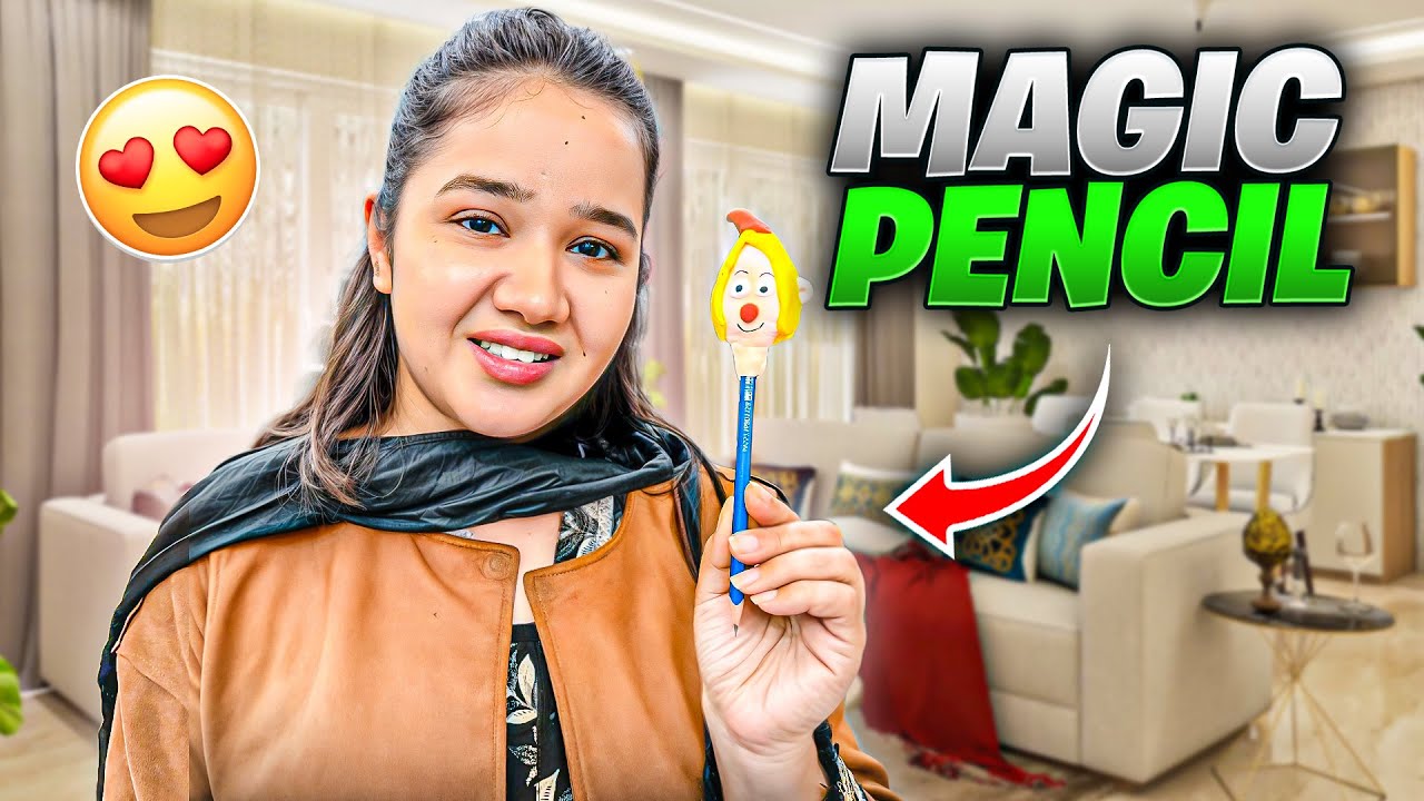 Magic pencil | whatever you draw i will buy it challenge | Sitara yaseen 
