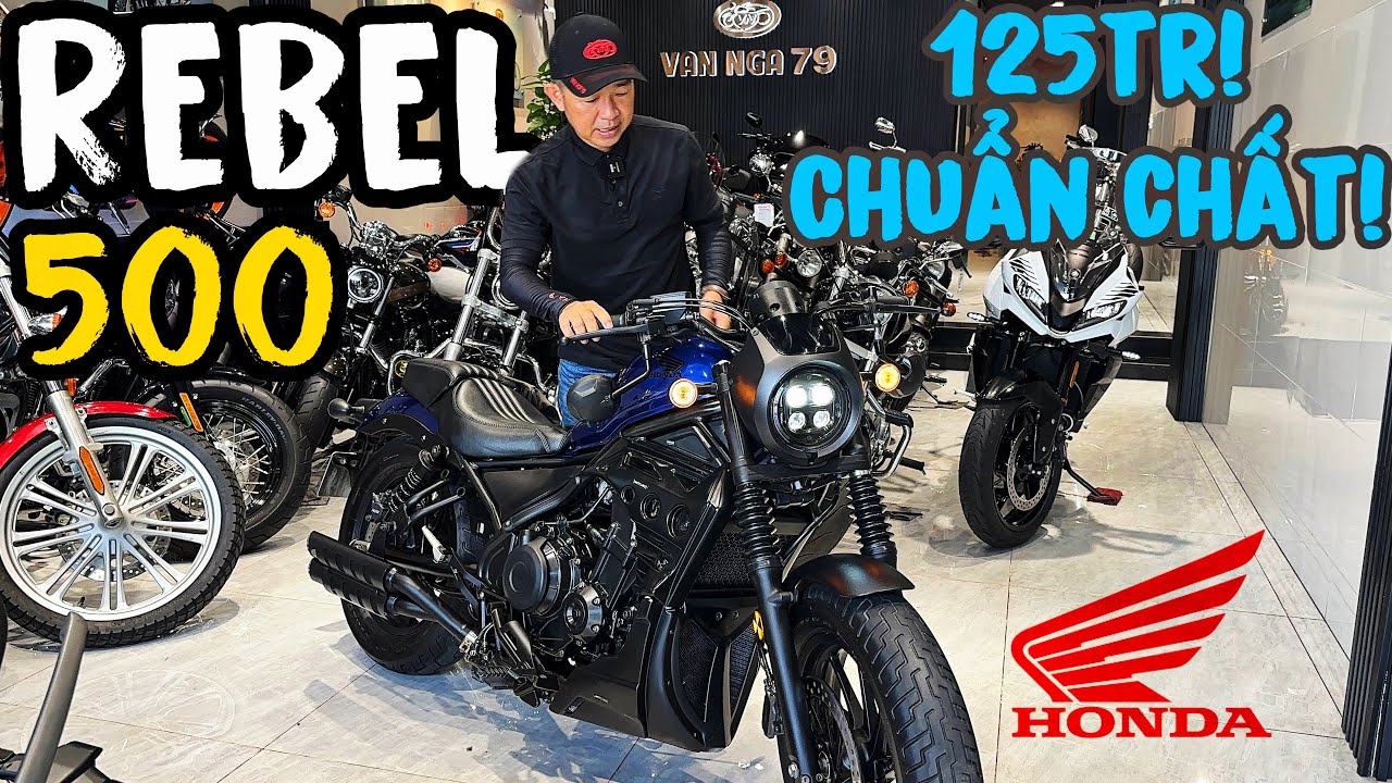 HONDA REBEL 500 - Mẫu xe quốc dân chuẩn chất keng giá dễ trải nghiệm mời anh em lựa chọn tham khảo😍😎