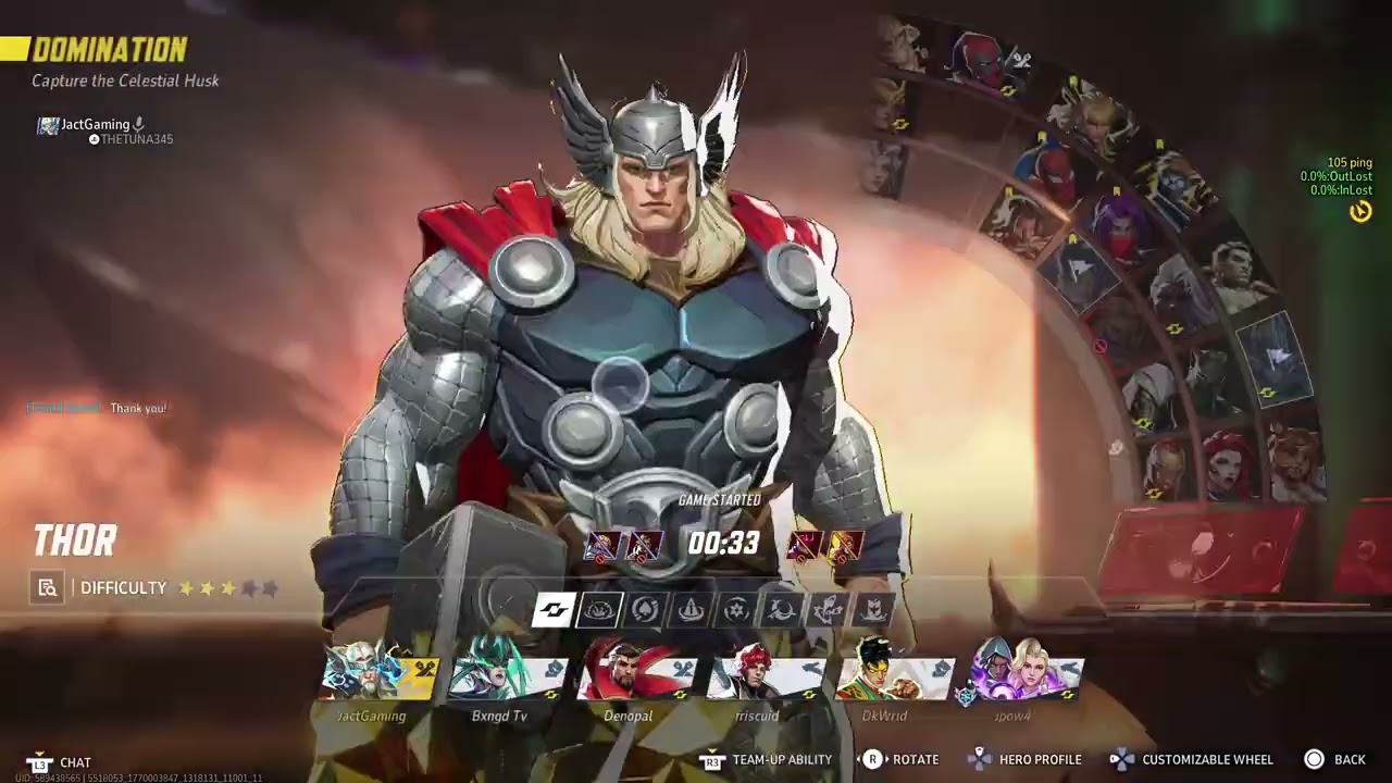 Carreando con Thor