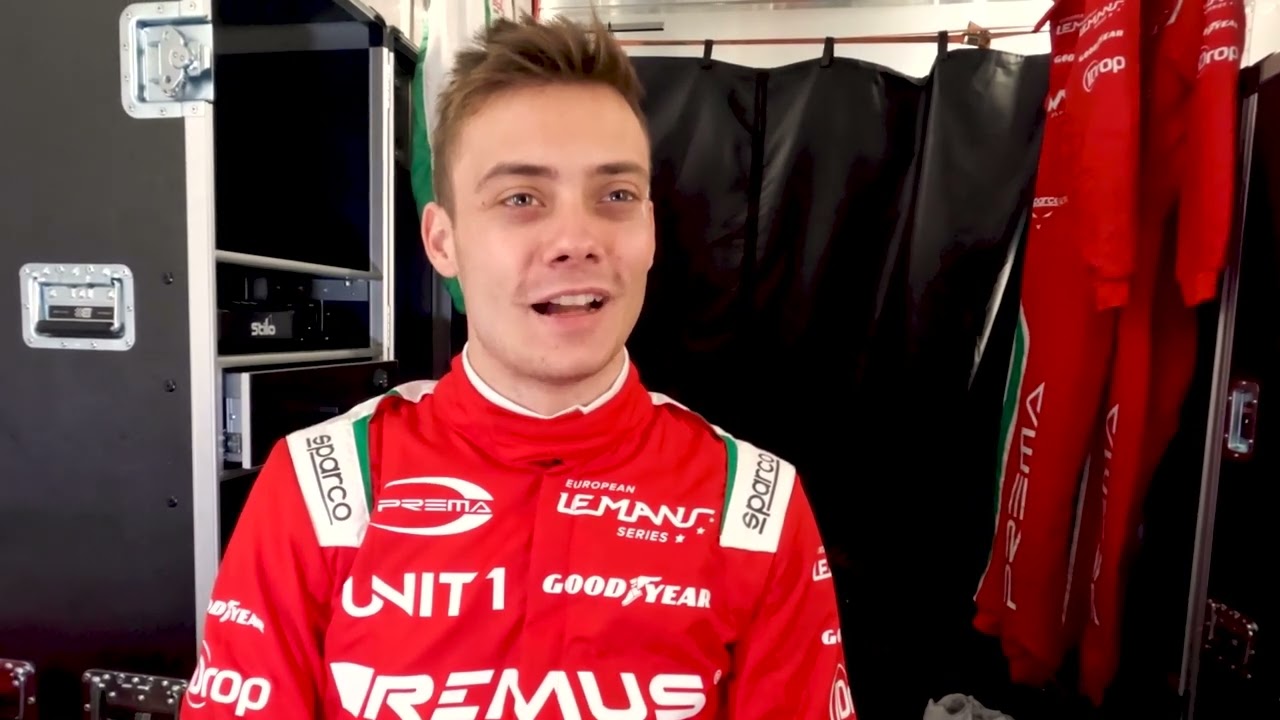 ELMS Official Test - Interview with Louis Deletraz