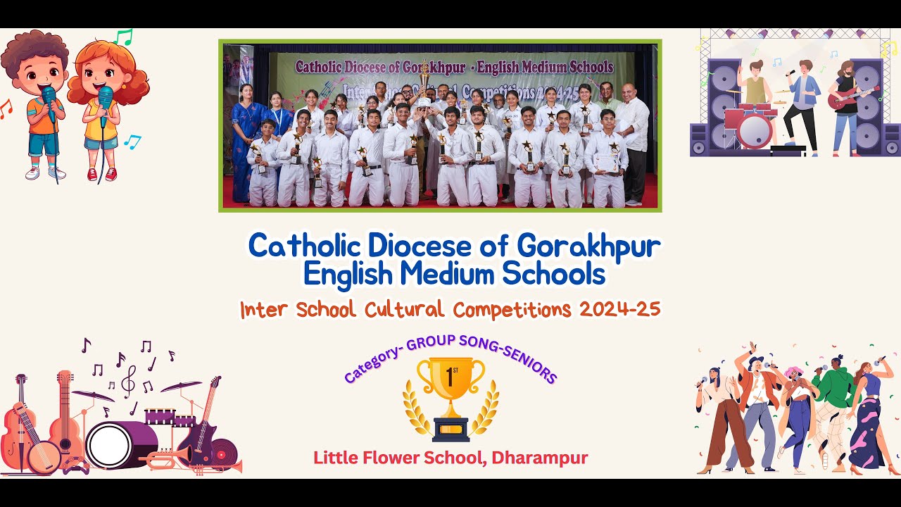 Inter School Cultural Competitions 2024-25 || GROUP SONG - SENIORS || WINNER || #lfsgorakhpur