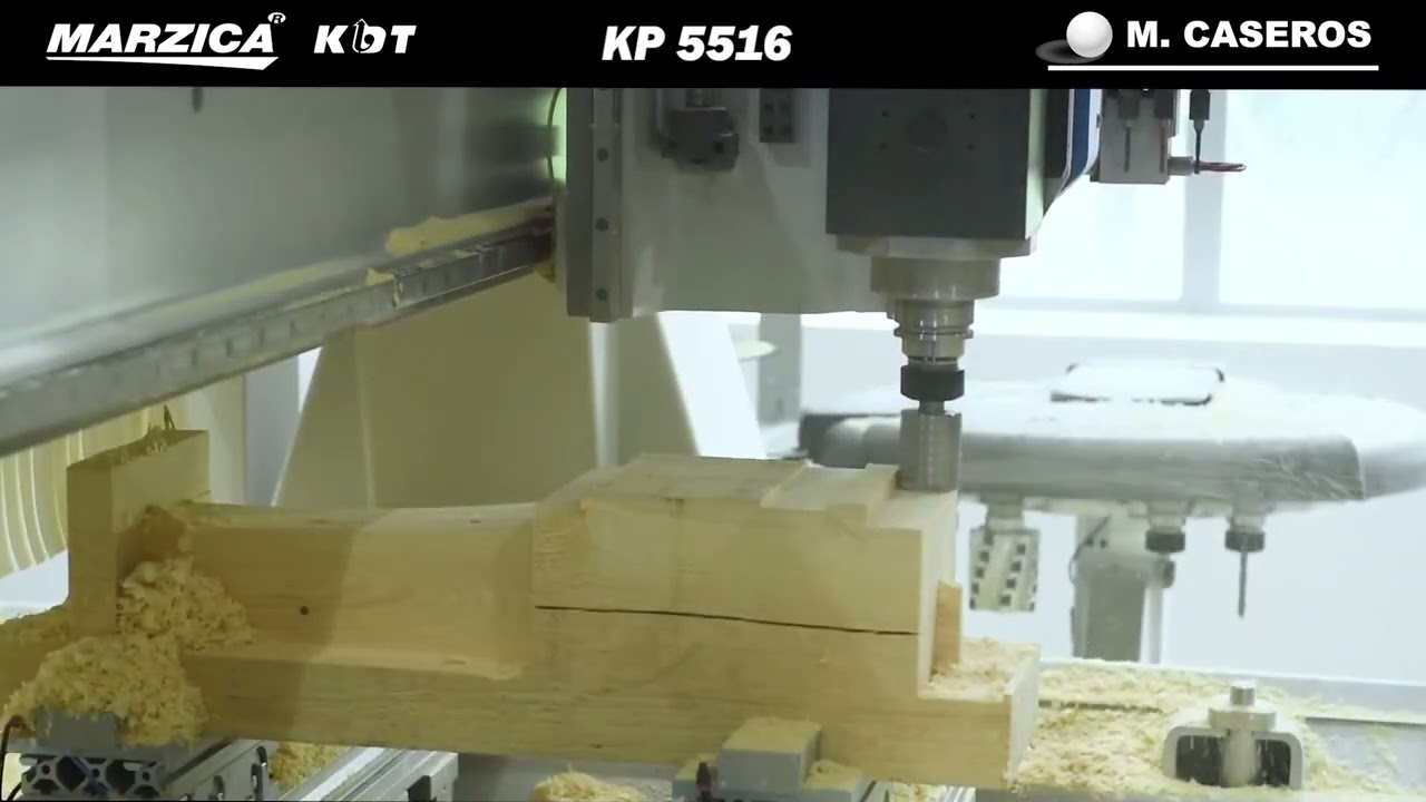 Centro de Trabajo CNC MARZICA KP 5516