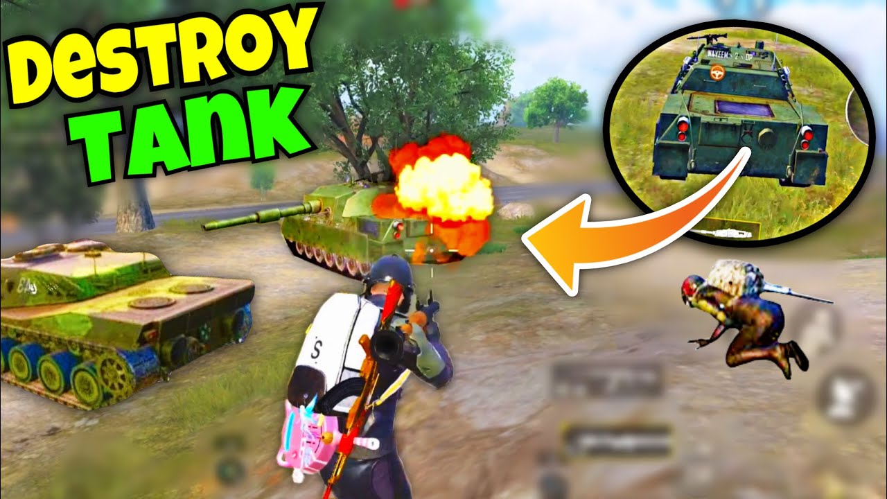 Trick To Destroy Tank🔥Helicopter vs Tank PAYLOAD 3.0 | PUBG MOBILE