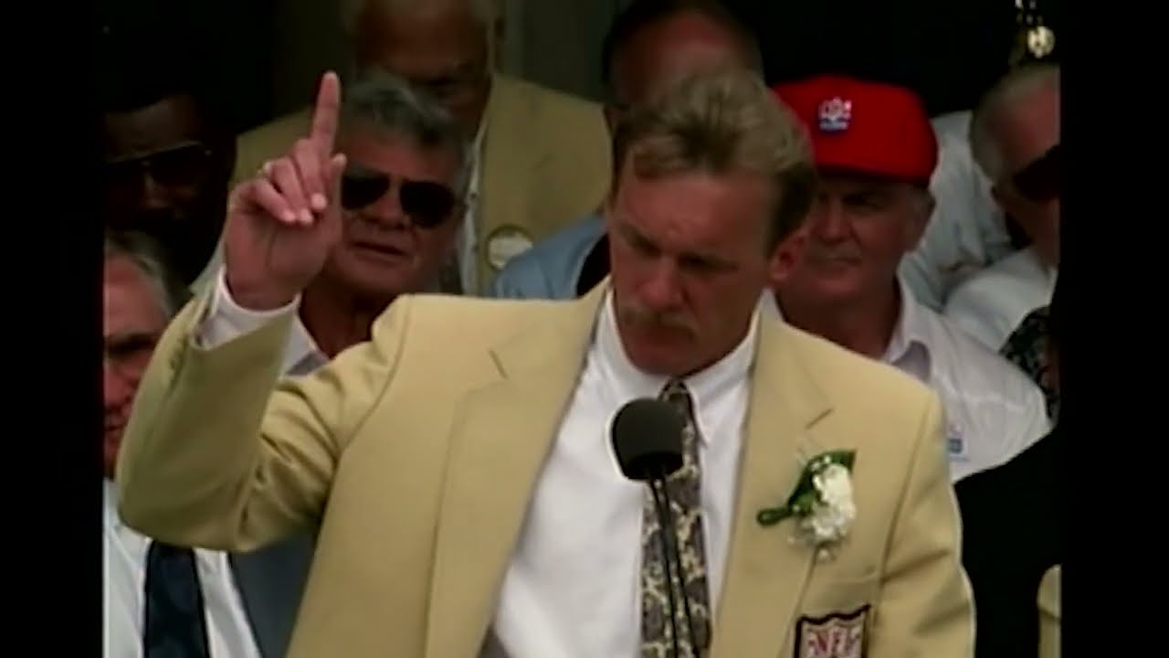 Jack Lambert Enshrinement speech: 'If I could start my life all over again...'
