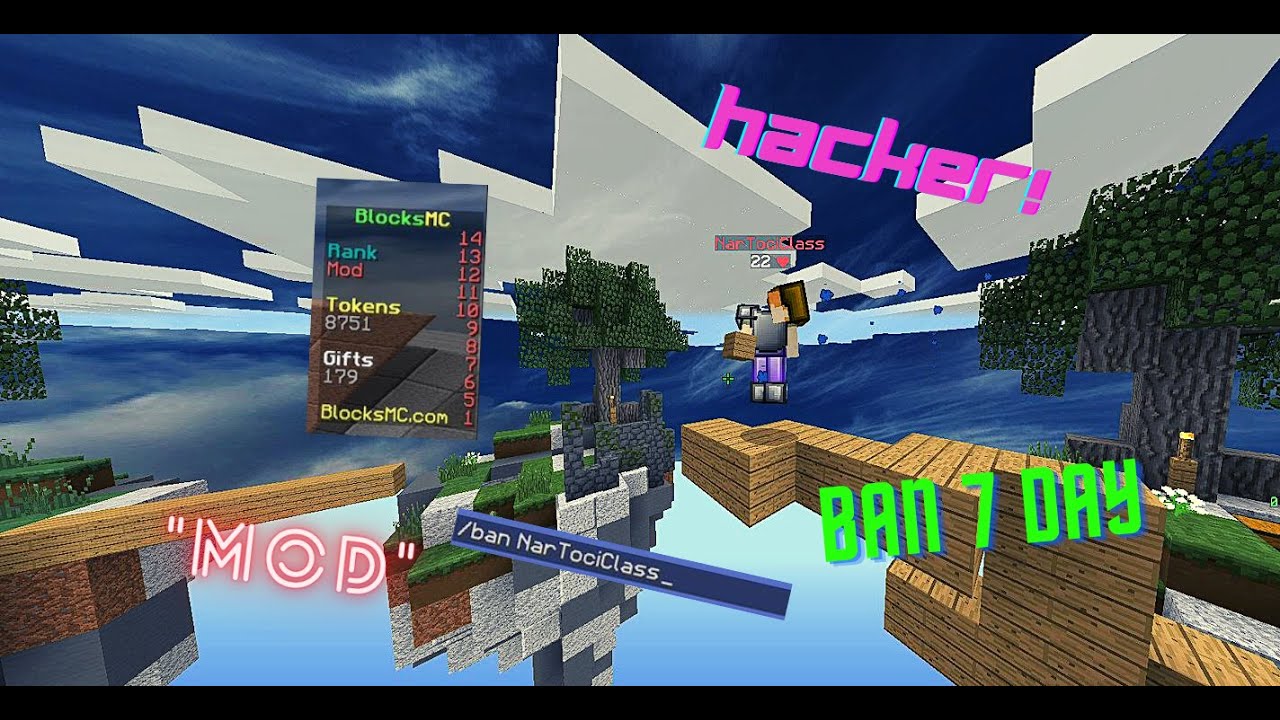 Ich habe Moderator Berechtigung in ein Minecraft server?! blocksmc server