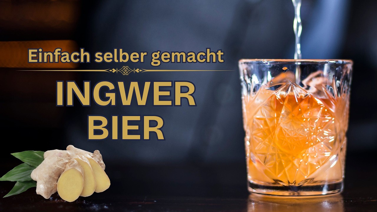 Wie macht man Ingwer-Bier? | Volle Anleitung | DIY | Selber machen