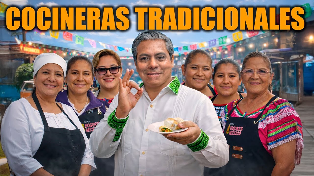 Probamos las MEJORES COMIDAS de MÉXICO 🇲🇽🔥 | Fogones de México