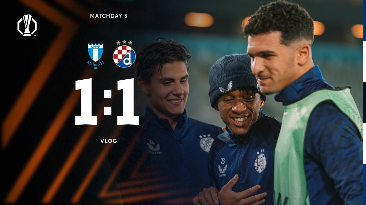 VLOG | MALMÖ FF - GNK DINAMO 1:1