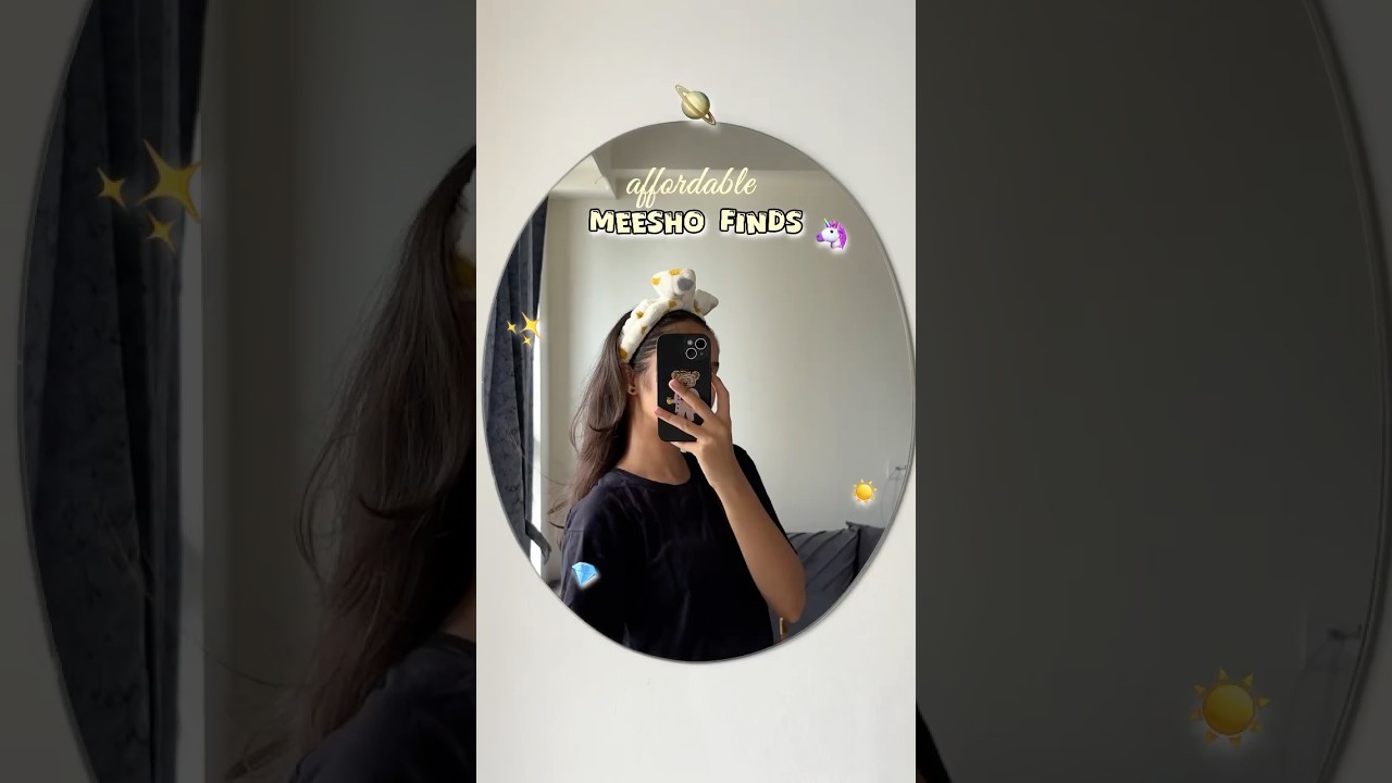 Mounting Mirror Tape 🪐✨ #meesho #meeshofinds #affordable #mirror #ytshorts #explore #himanijangid
